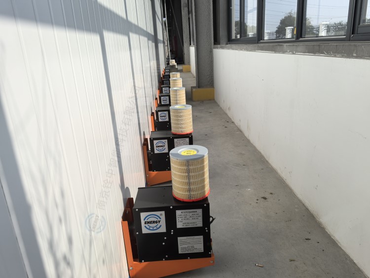 江陰紅外線輻射燃燒機案例